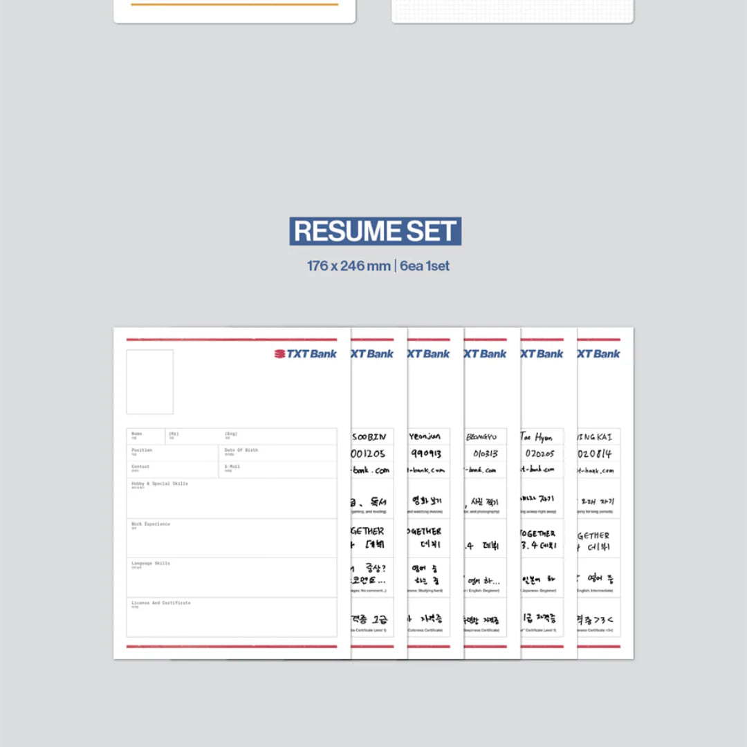 TOMORROW X TOGETHER (TXT) 2025 Season's Greetings