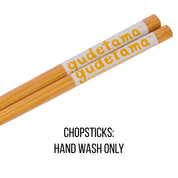 Gudetama 20oz Ceramic Ramen Bowl with Chopsticks