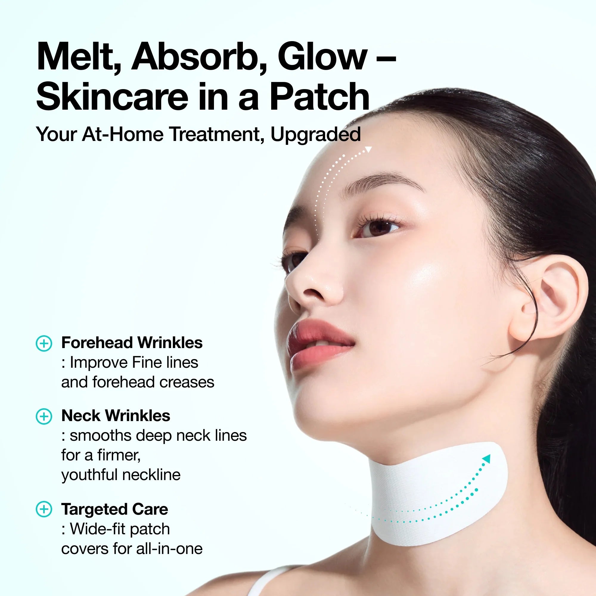 Anua PDRN Collagen Melting Patch For Neck [4 Patches]