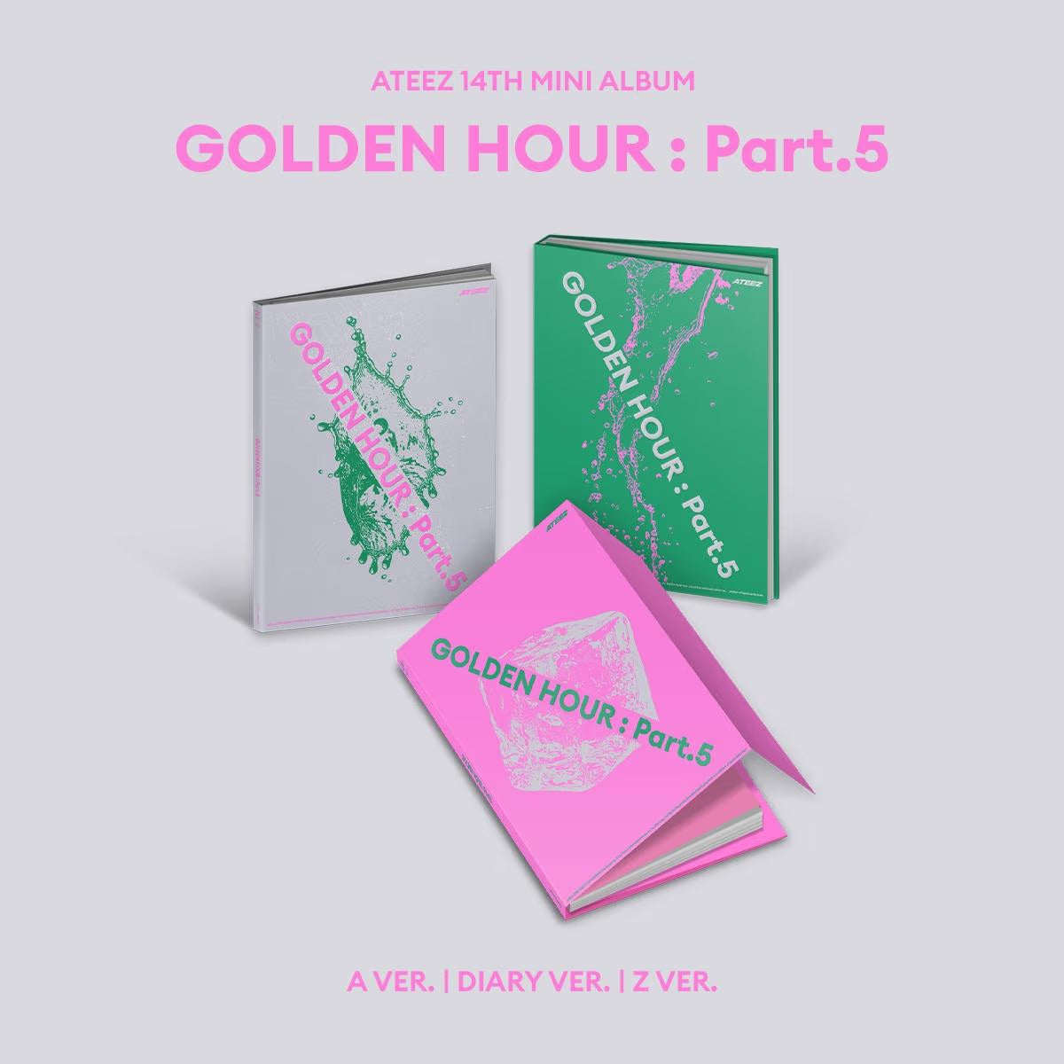 [PRE-ORDER] ATEEZ - 14TH MINI ALBUM [GOLDEN HOUR : PART.5]