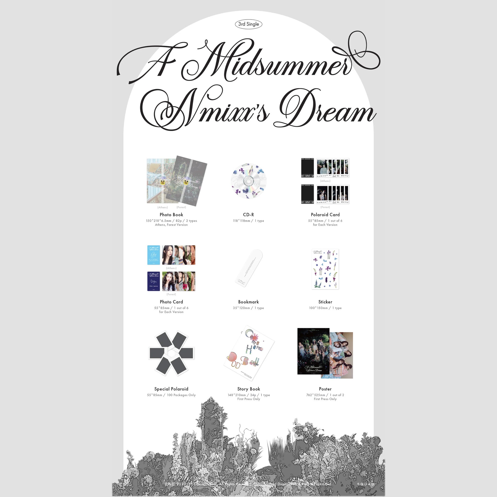 Nmixx 3rd Single Album: A Midsummer Nmixx's Dream [Photo Book Ver.]