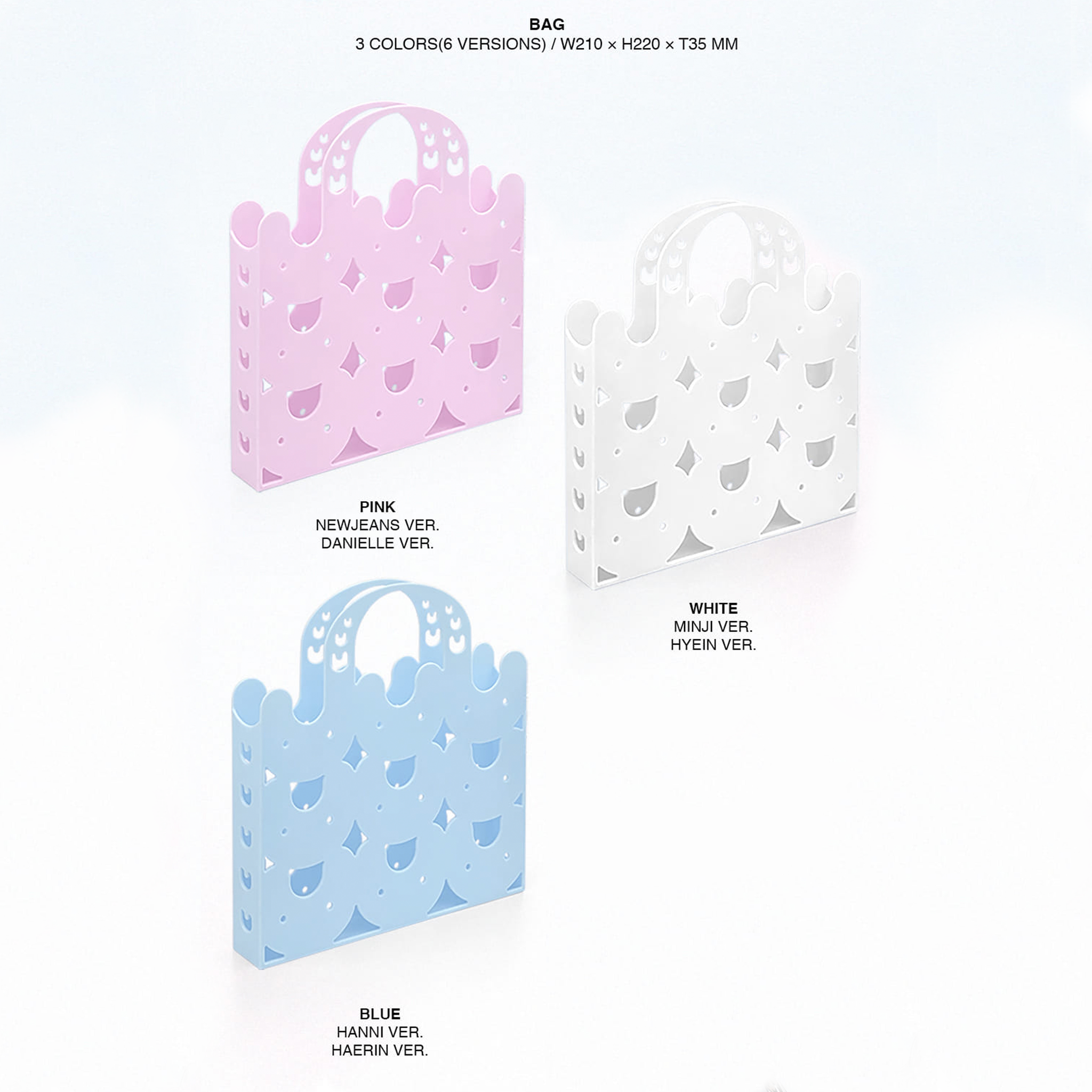 Newjeans - Get Up (2nd EP) Bunny Beach Bag Ver.