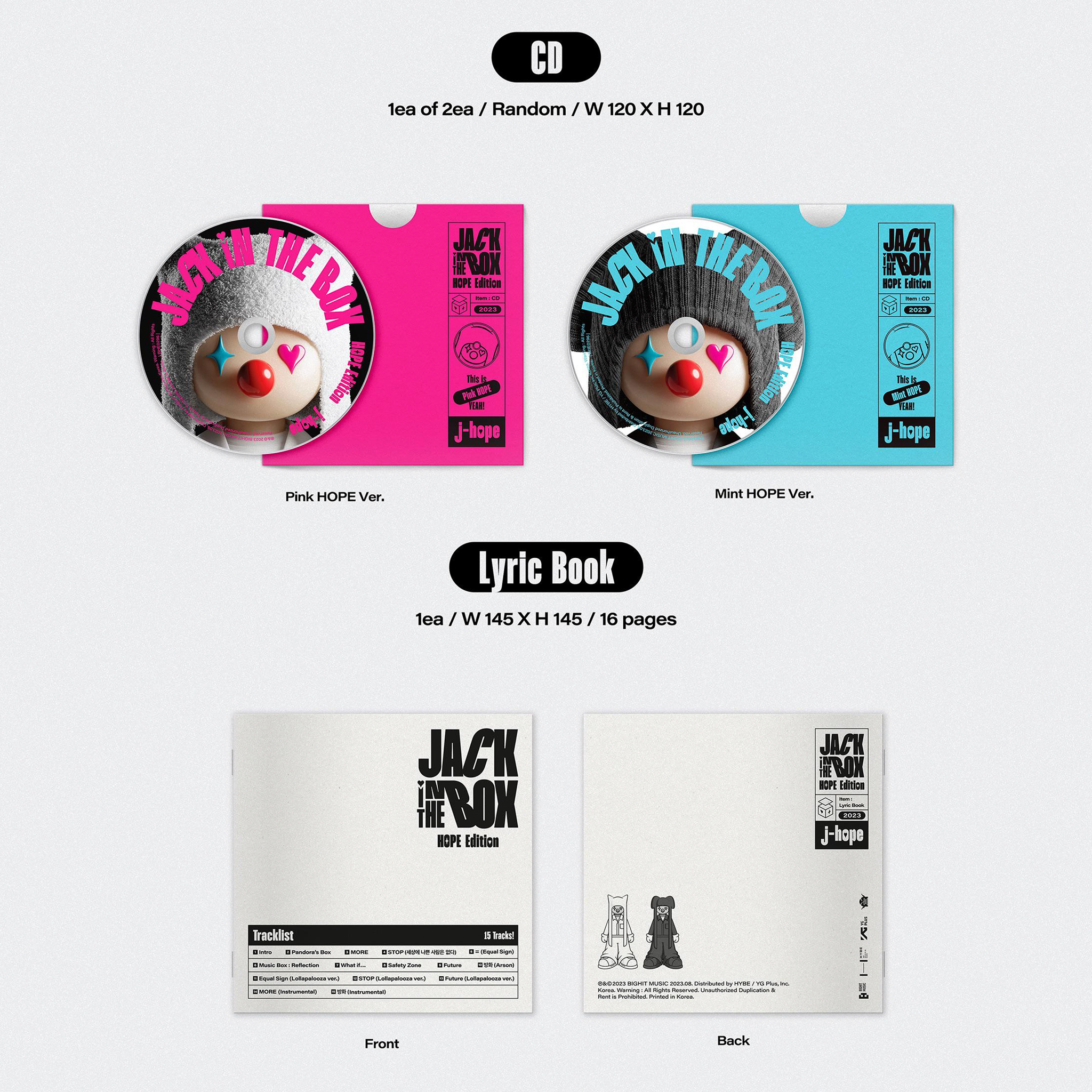 J-HOPE - Jack in the Box (Hope Edtion)