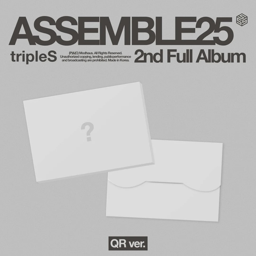 [PRE-ORDER] TRIPLES - 2ND FULL ALBUM [ASSEMBLE25] (QR VER.)