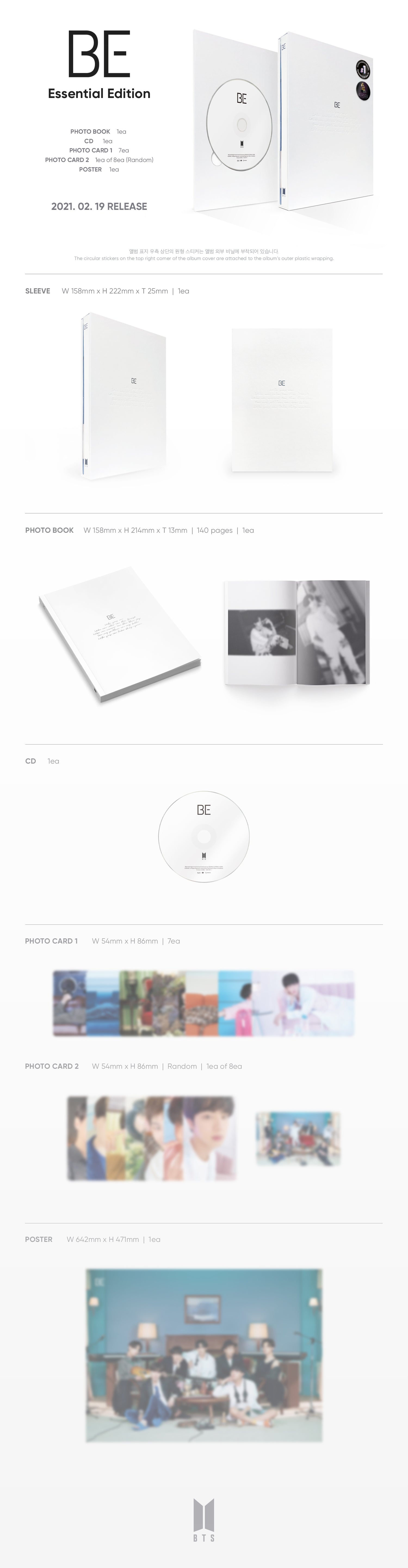 BTS BE [Essential Edition]