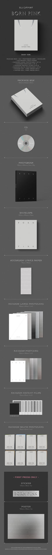 BLACKPINK "BORN PINK"(Box Set Ver.)