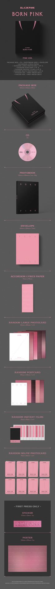 BLACKPINK "BORN PINK"(Box Set Ver.)