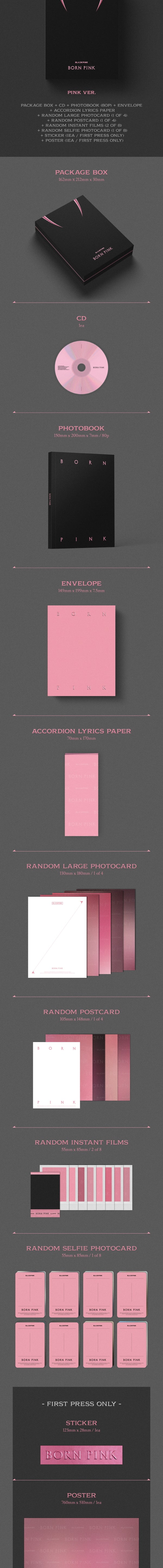 BLACKPINK "BORN PINK"(Box Set Ver.)
