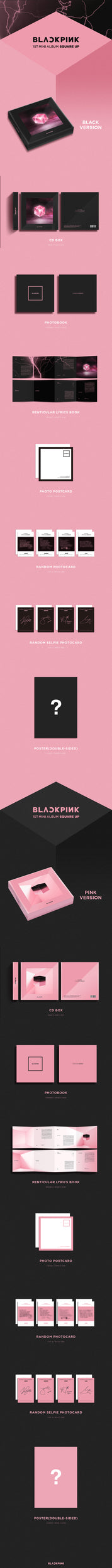 BLACKPINK 1st Mini Album "Square Up"