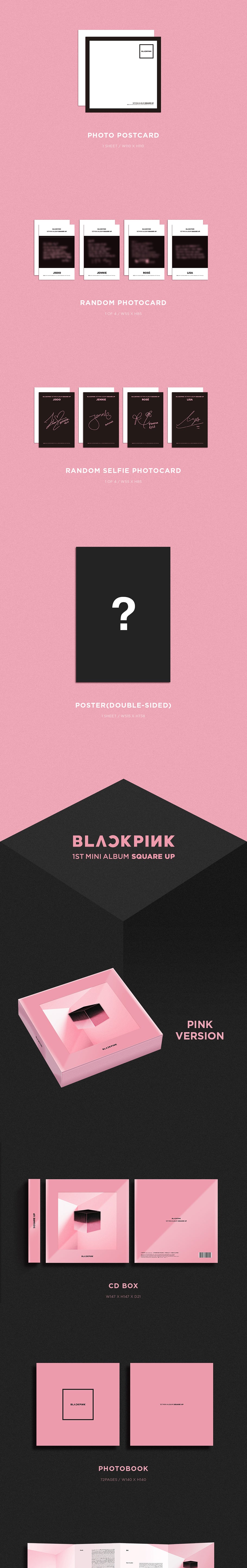 BLACKPINK 1st Mini Album "Square Up"