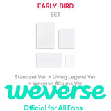 [Early Bird POB][WEVERSE POB] BTS 5th Album "ARIRANG" (Photobook Set) + (Living Legend Ver.) + (Weverse Ver.) Set