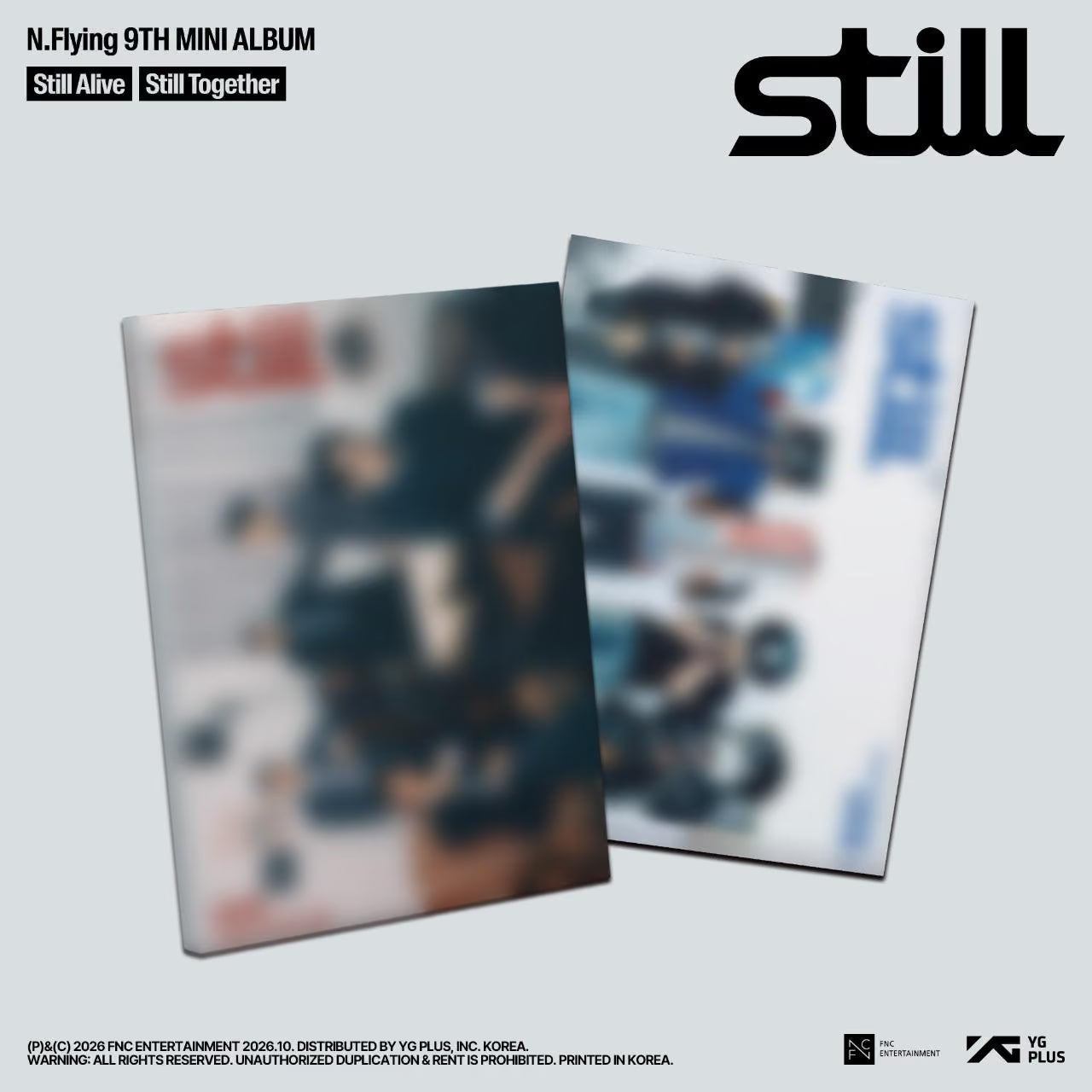 [PRE-ORDER] N.FLYING - 9TH MINI ALBUM [STILL] (PHOTOBOOK VER.) (2 VERSIONS)