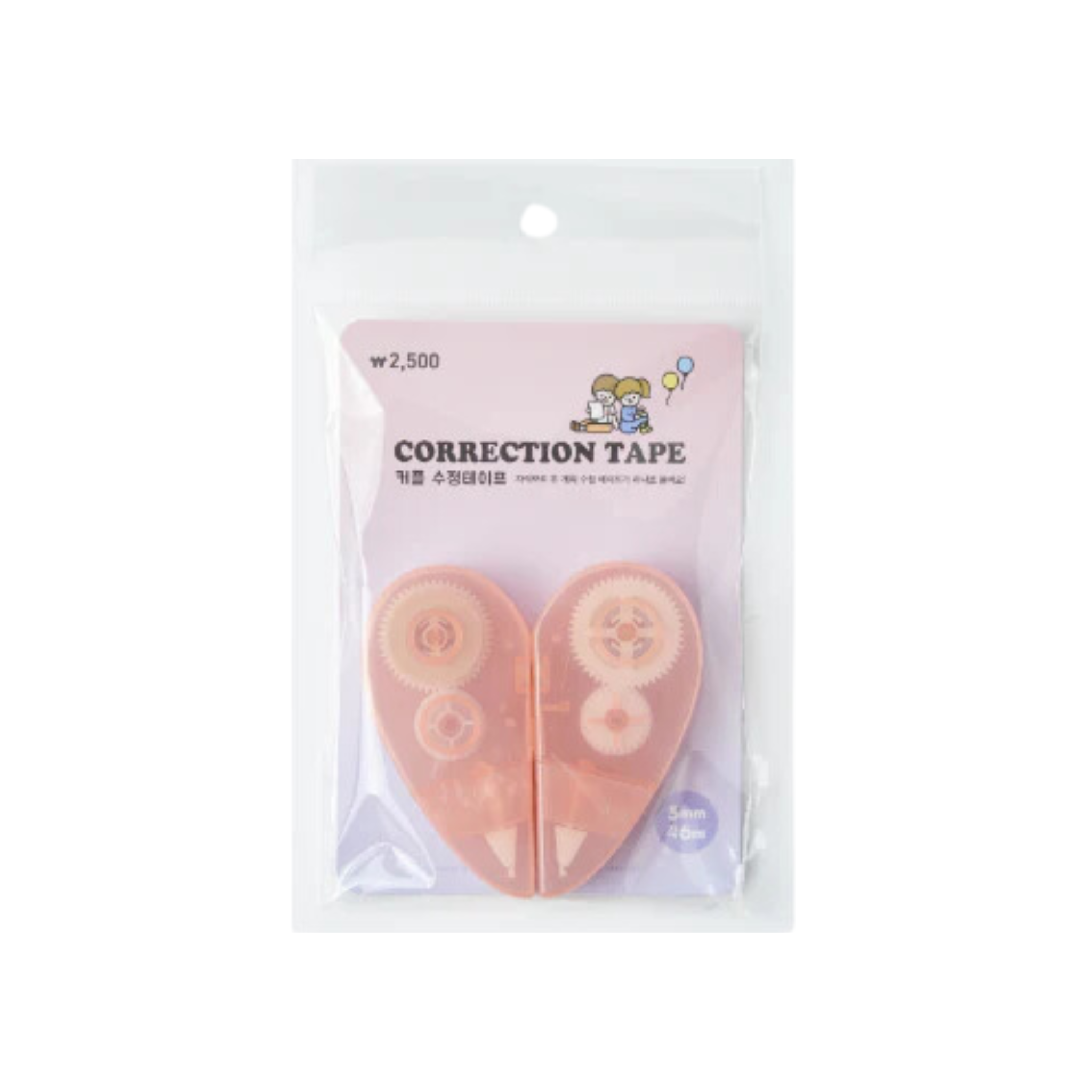 Correction Tape Couple Pink