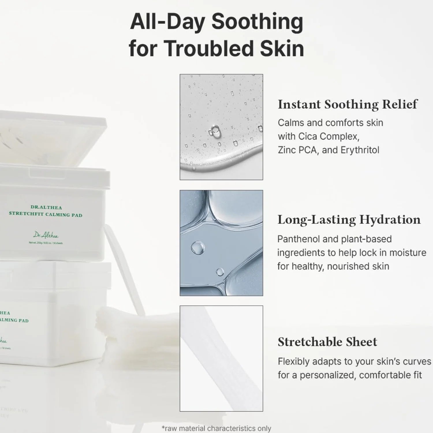 Dr. Althea Stretchfit Calming Pad [50ea]