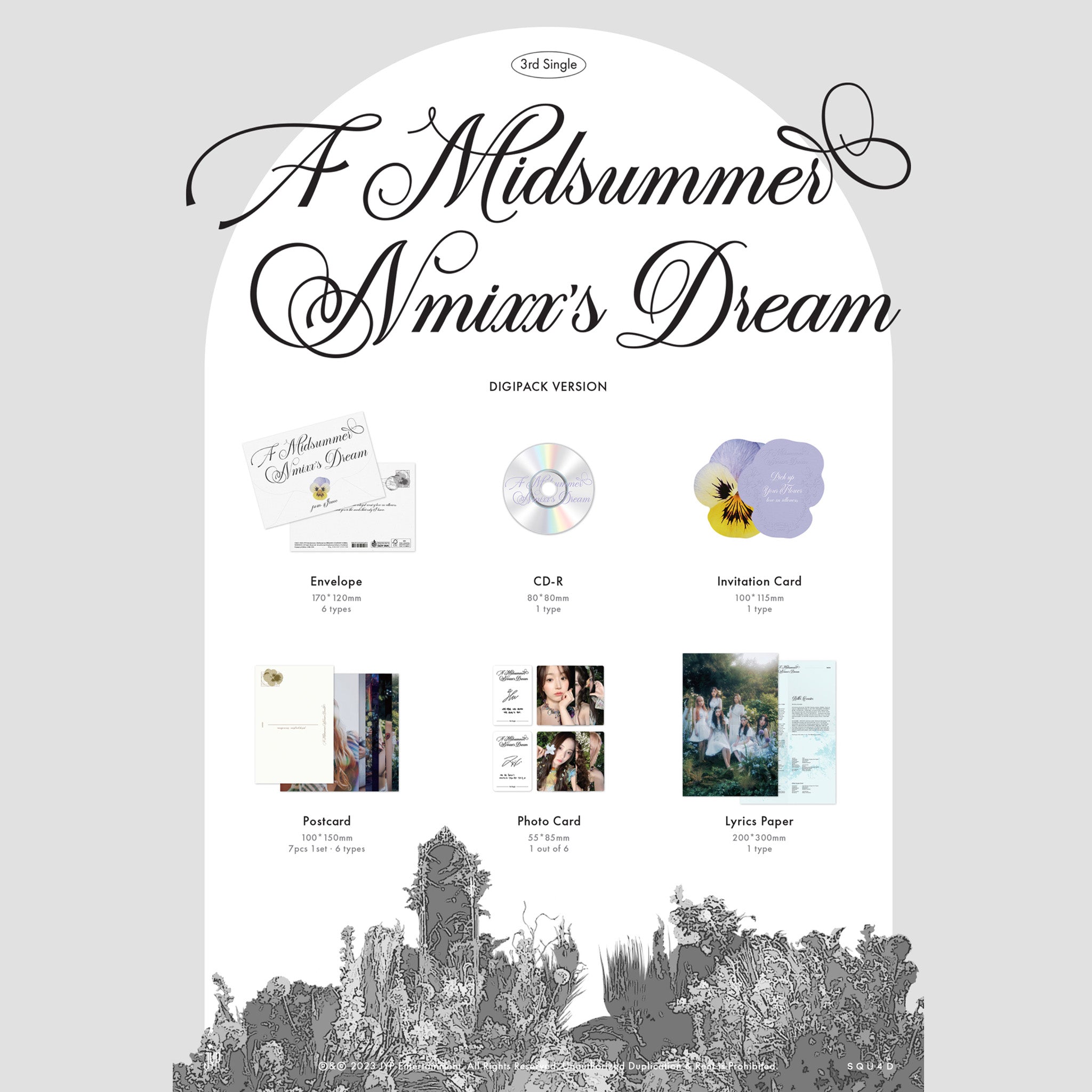 Nmixx 3rd Single Album: A Midsummer Nmixx's Dream [Digipack Ver