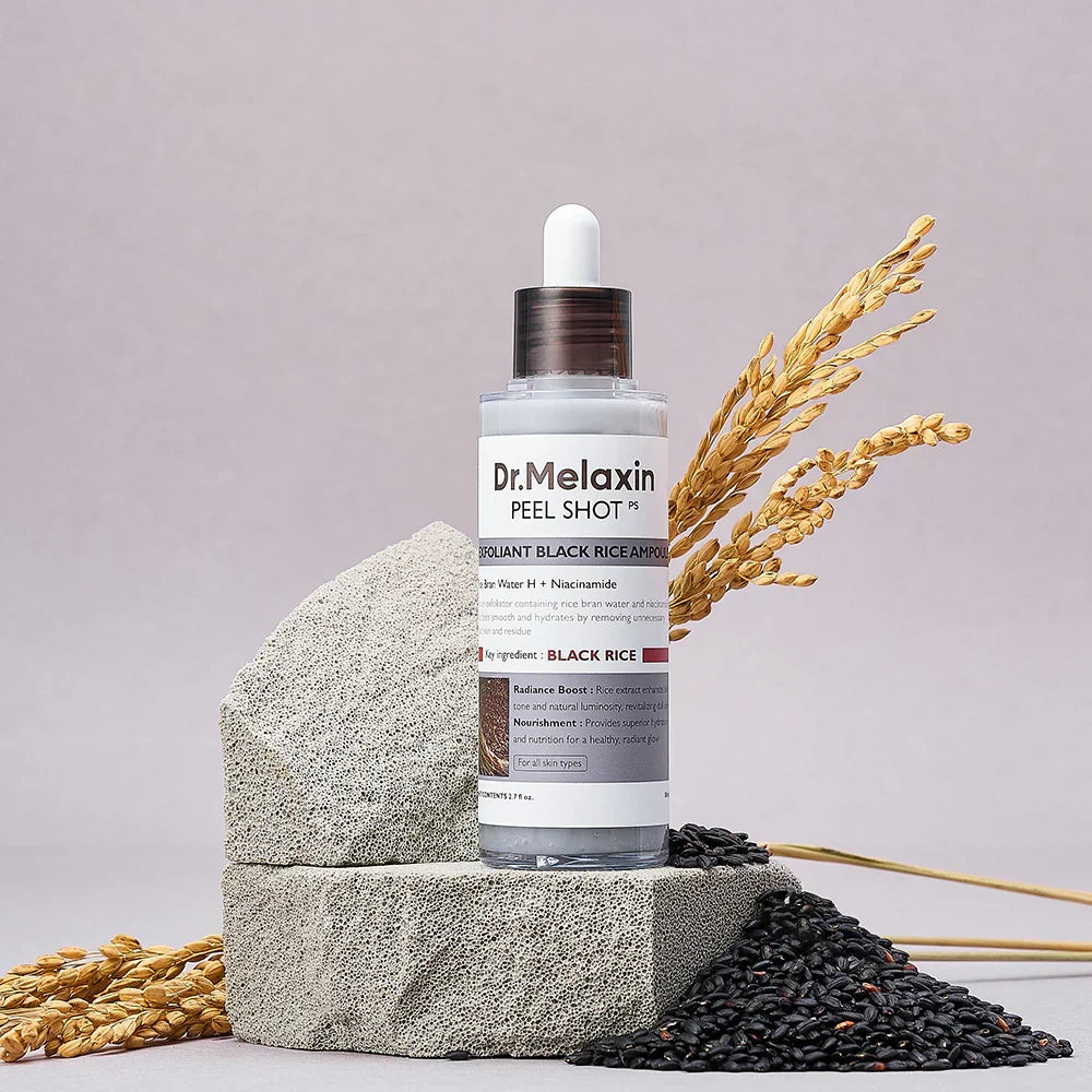 Dr.Melaxin Peel Shot Exfoliating Black Rice Ampoule [80ml]