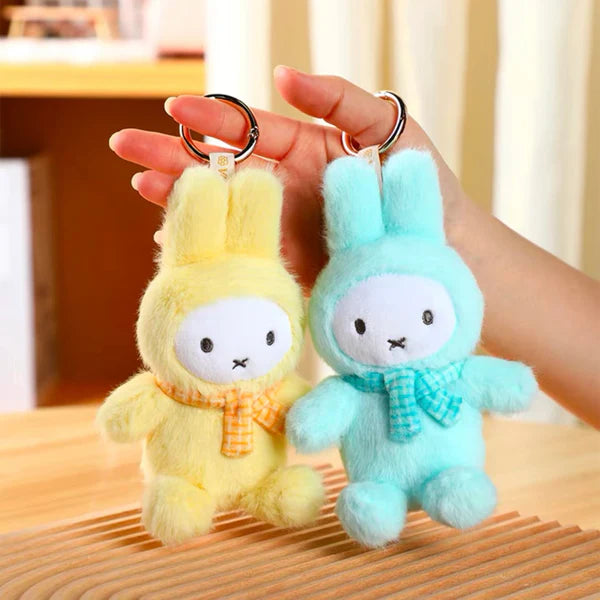Miffy Macaron Sitting Plush Keychain Blind Box