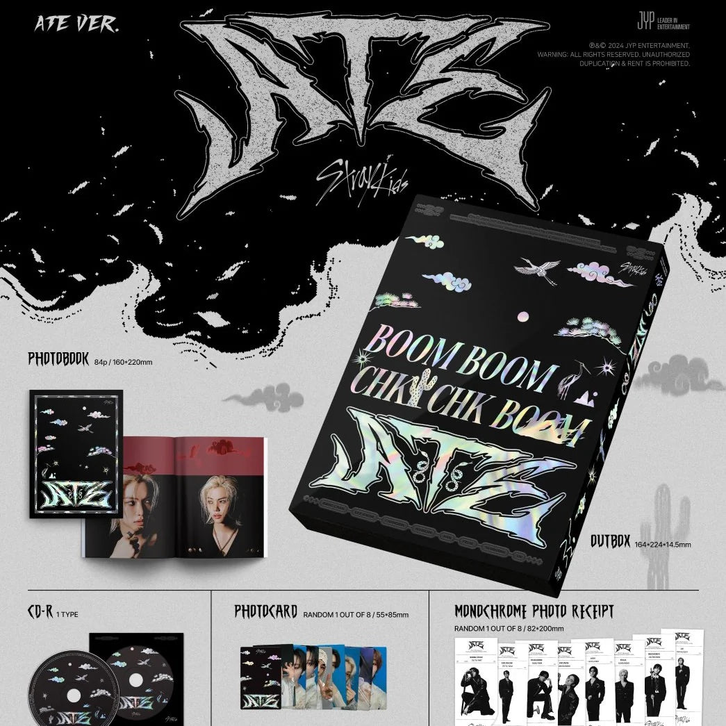 Stray Kids 9th Mini Album "ATE" (ATE Ver.) [Limited Edition] with Soundwave POB