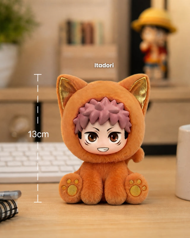 Jujutsu Kaisen Sitting Cat Party Plush Blind Box (1/6)