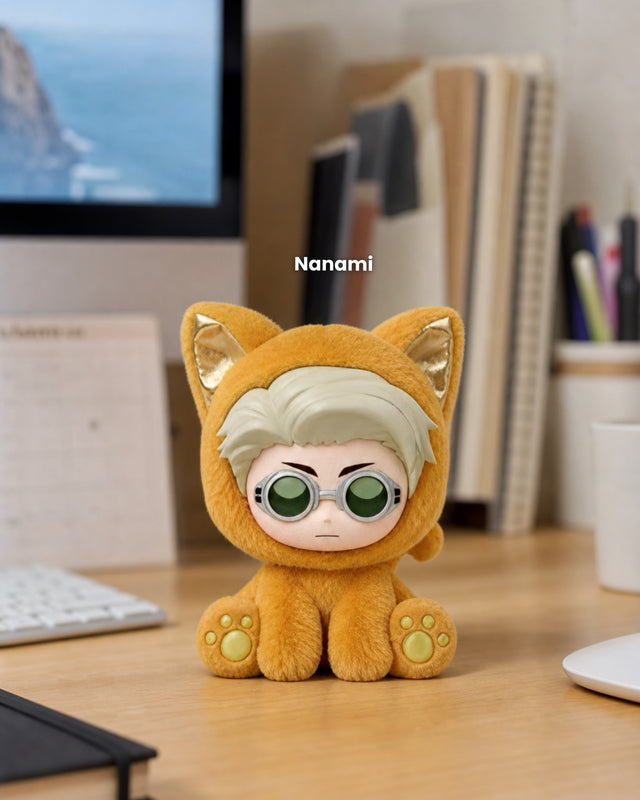 Jujutsu Kaisen Sitting Cat Party Plush Blind Box (1/6)