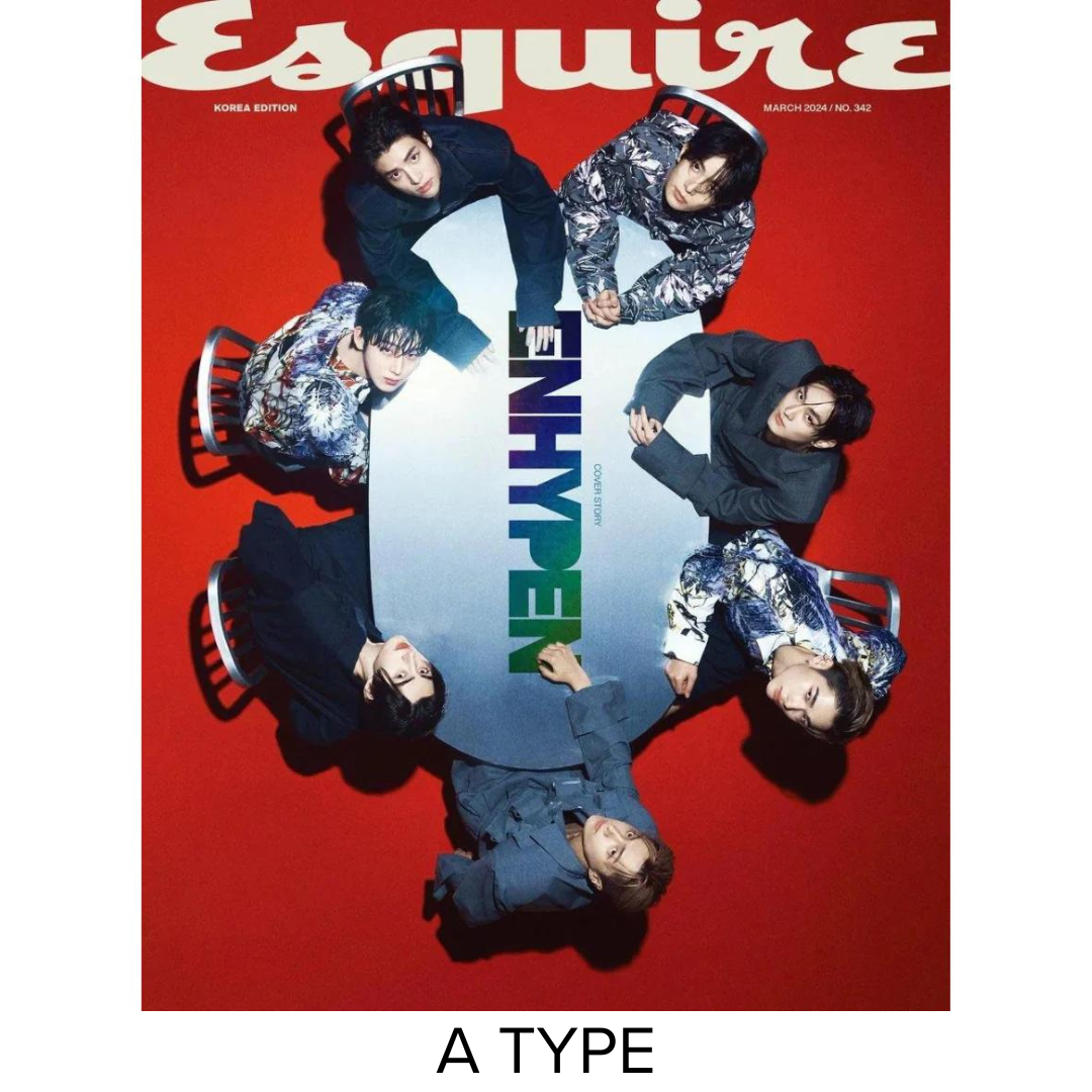 ESQUIRE 2024. 3 (COVER : ENHYPEN) 8 TYPES