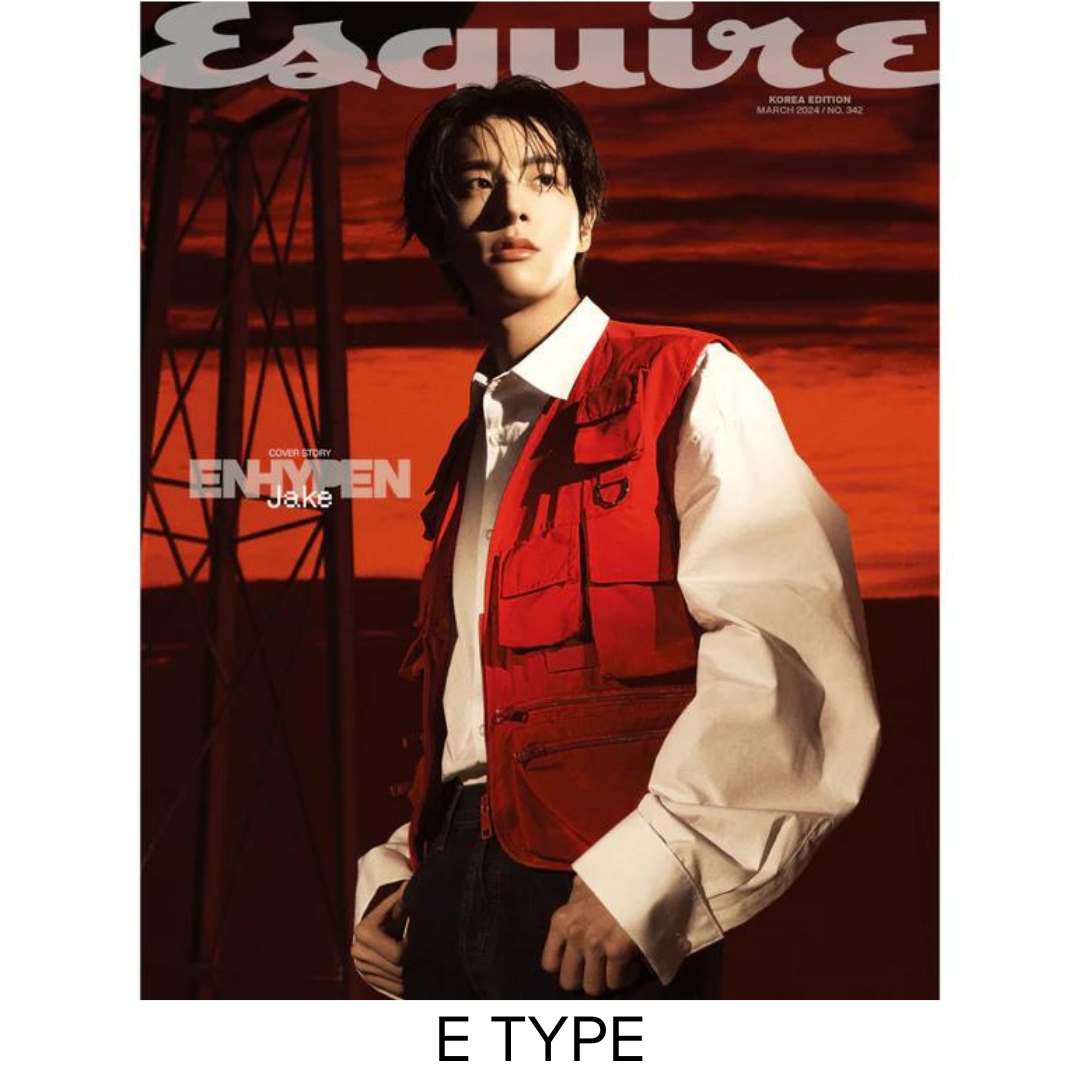 ESQUIRE 2024. 3 (COVER : ENHYPEN) 8 TYPES