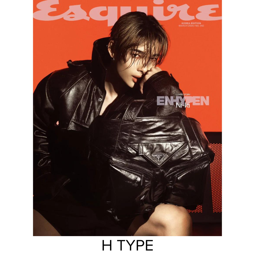 ESQUIRE 2024. 3 (COVER : ENHYPEN) 8 TYPES