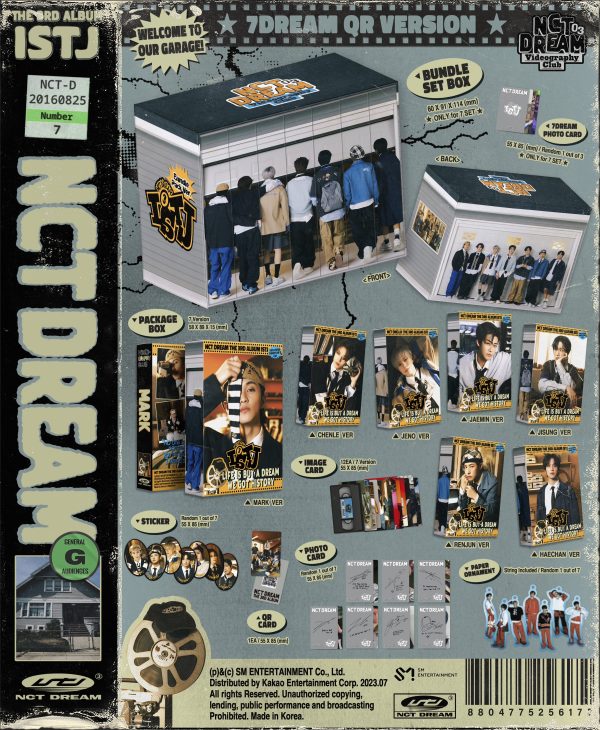 NCT Dream Vol.3: ISTJ [7Dream QR Ver.]