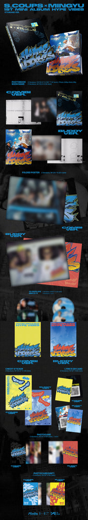 [Pre-Order] S.Coups x Mingyu (Seventeen) 1st Mini Album: Hype Vibes
