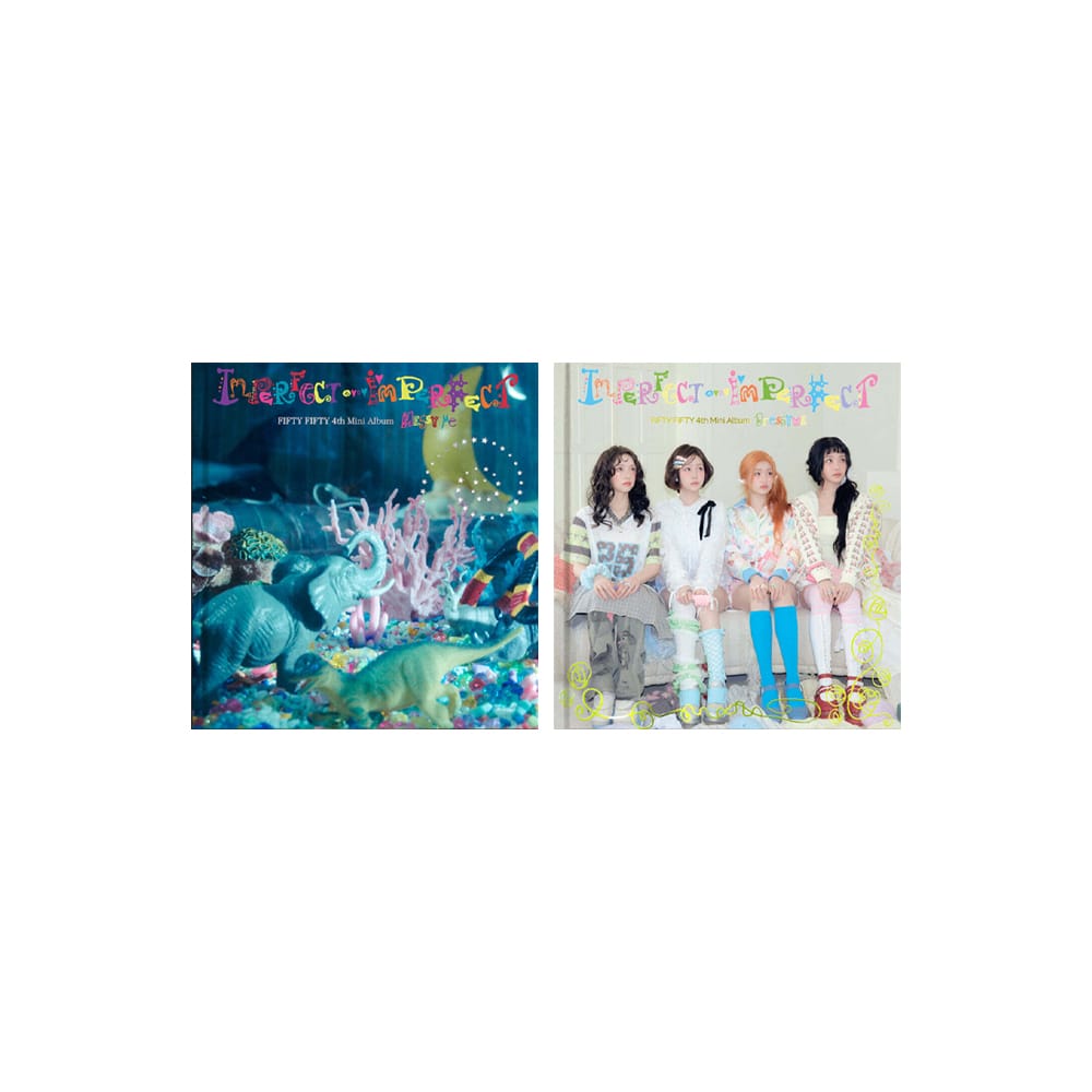 [PRE-ORDER] FIFTY FIFTY - 4TH MINI ALBUM [IMPERFECT-I'MPERFECT] (2 VERSIONS)