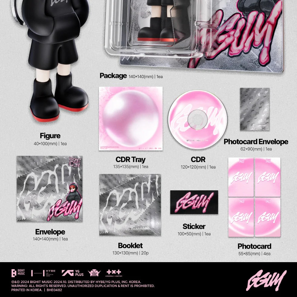 TXT ヨンジュン GGUM アルバム キーリング GGUM ヨンジュン TXT