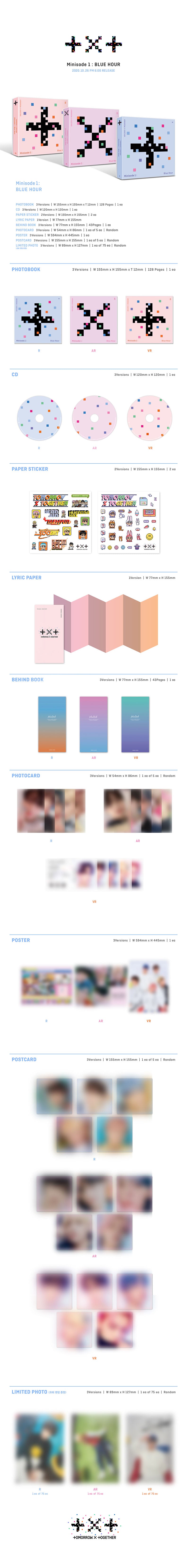 TOMORROW X TOGETHER (TXT) 3rd Mini Album 