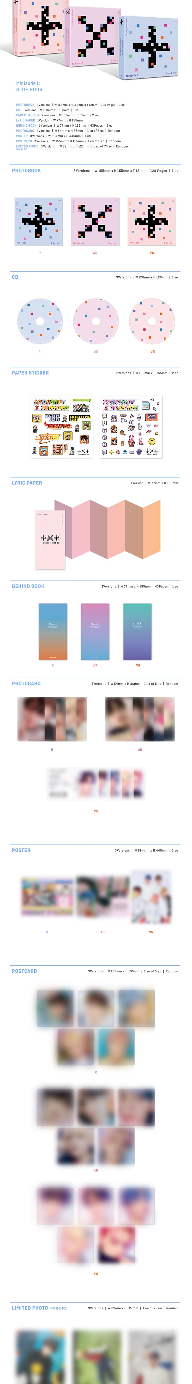 TOMORROW X TOGETHER (TXT) 3rd Mini Album "Minisode 1: Blue Hour"