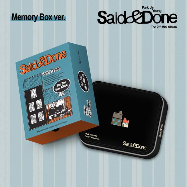 [PRE-ORDER] PARK JINYOUNG - 2ND MINI ALBUM [SAID & DONE] (MEMORY BOX VER.)