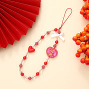 Phone Chain Red Love Bow Series