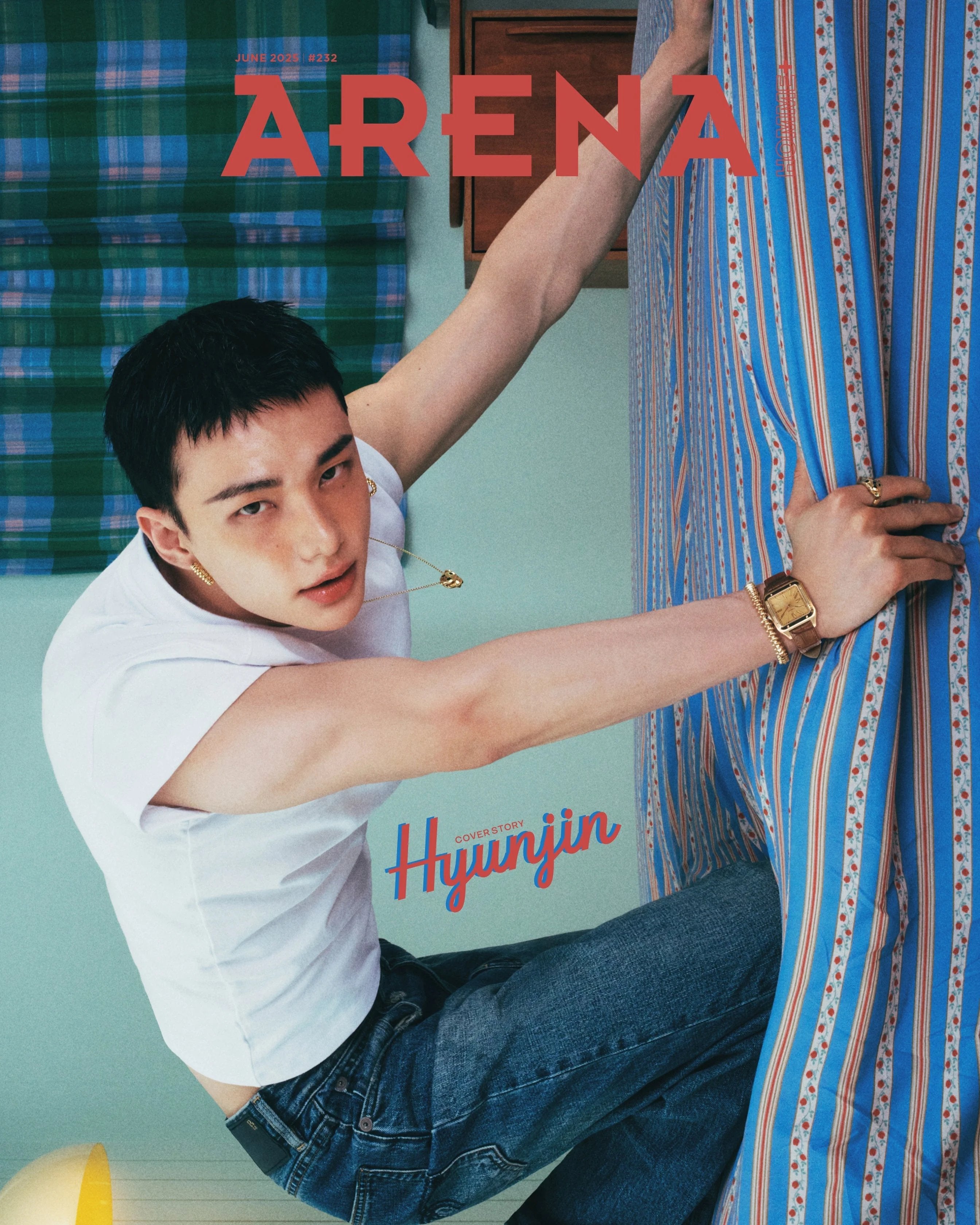 ARENA HOMME 2025. 6 (COVER : STRAY KIDS HYUNJIN)