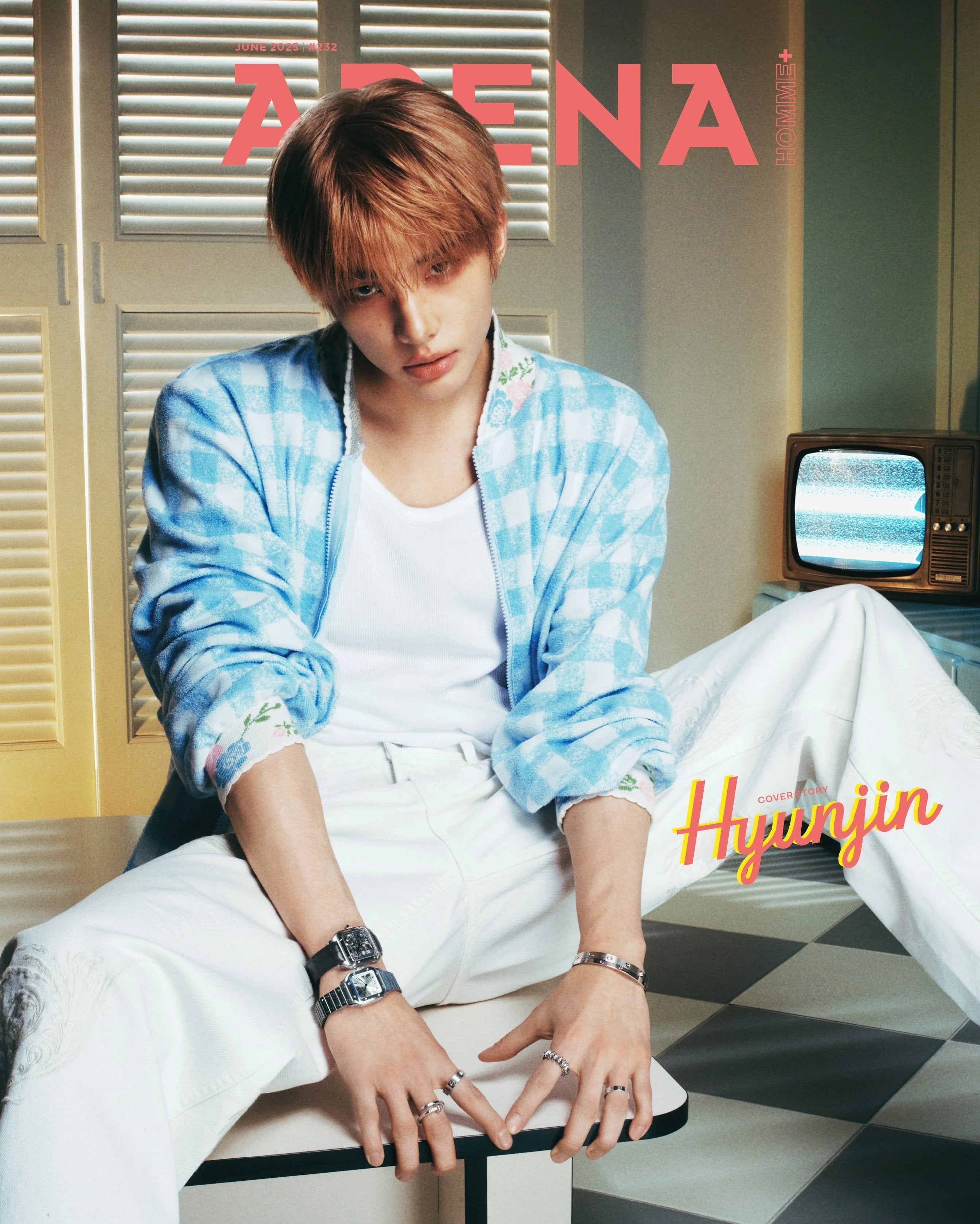 ARENA HOMME 2025. 6 (COVER : STRAY KIDS HYUNJIN)