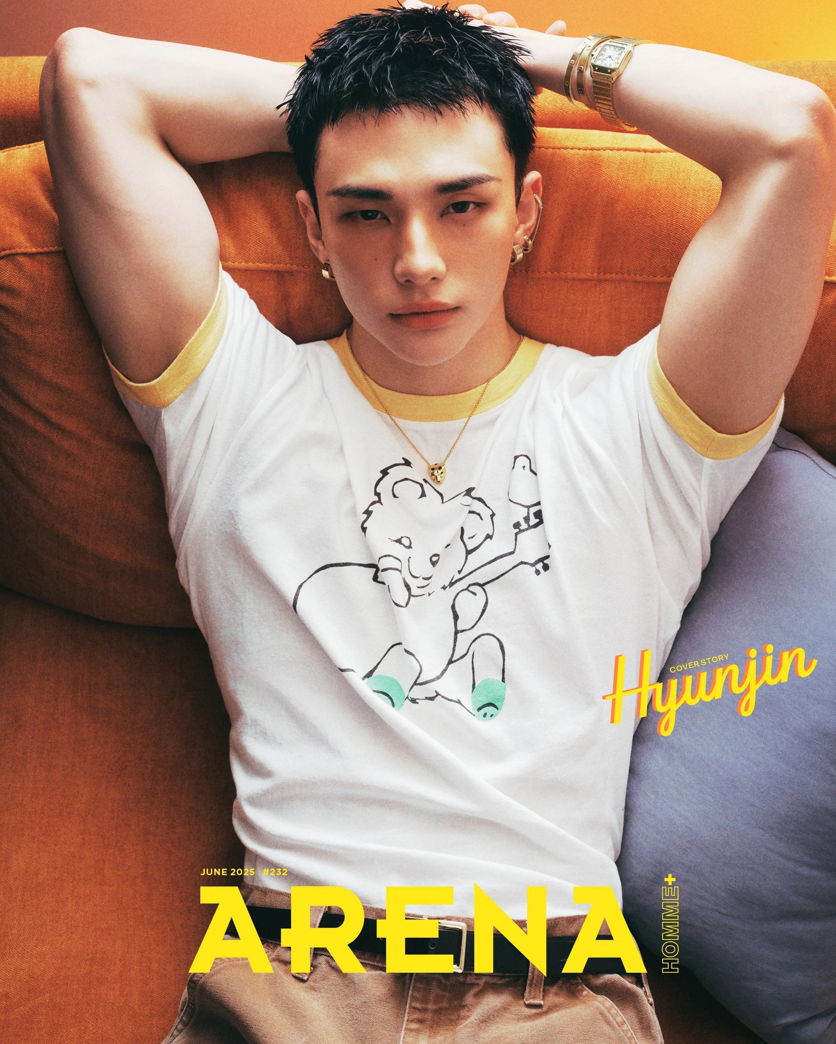 ARENA HOMME 2025. 6 (COVER : STRAY KIDS HYUNJIN)