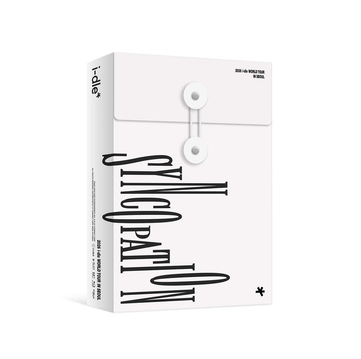 [PRE-ORDER] I-DLE - 2026 I-DLE WORLD TOUR [SYNCOPATION] IN SEOUL BLU-RAY
