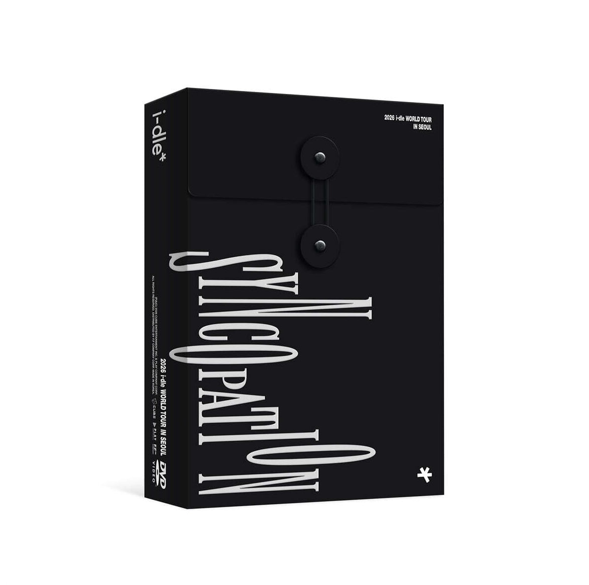 [PRE-ORDER] I-DLE - 2026 I-DLE WORLD TOUR [SYNCOPATION] IN SEOUL DVD