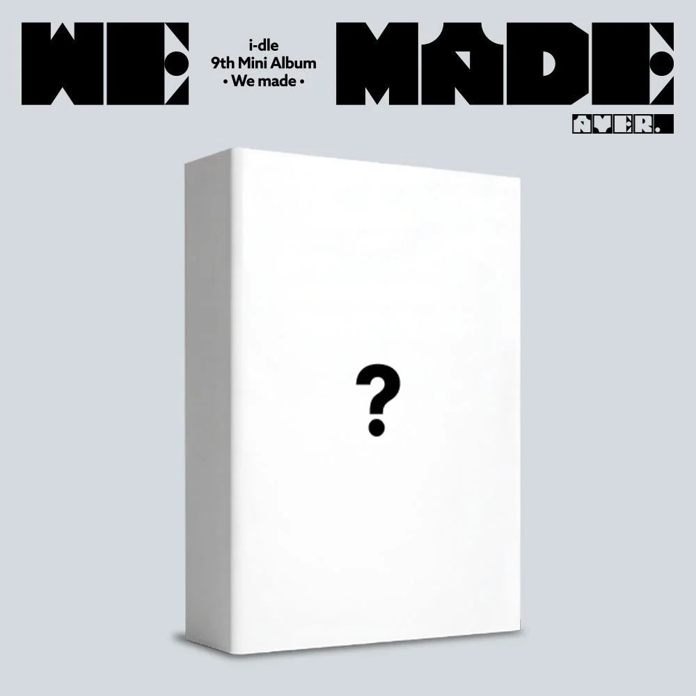 [PRE-ORDER] I-DLE - 9TH MINI ALBUM [WE MADE] (A VER.)