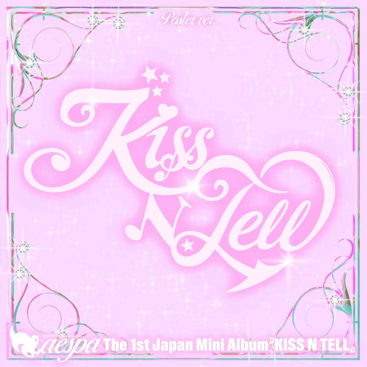 [PRE-ORDER] AESPA - KISS N TELL (POSTER VER.) (RANDOM)
