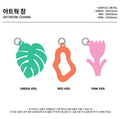 KIM TAEHYUNG (BTS V) TYPE 1 Official MD - DIY Custom Charm (Artwork)