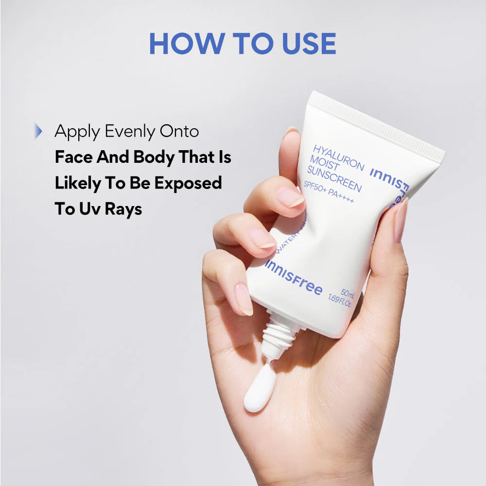 Innisfree Hyaluron Moist Sunscreen SPF50+
