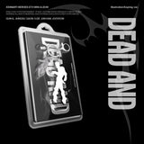 XDINARY HEROES - 8TH MINI ALBUM [DEAD AND] ILLUSTRATION KEYRING VER. RANDOM