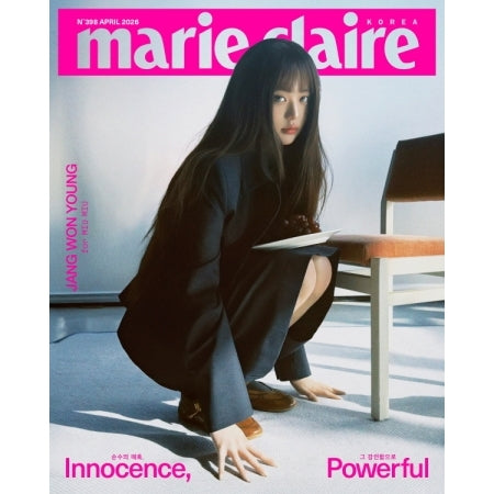 [PRE-ORDER] MARIE CLAIRE 2026.04 COVER: JANG WON YOUNG) 3 VERSIONS