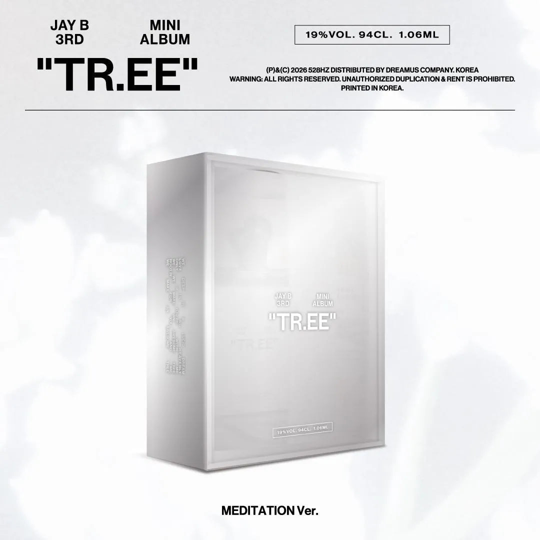 [PRE-ORDER] JAY B - 3RD MINI ALBUM [TR.EE] (MEDITATION VER.)