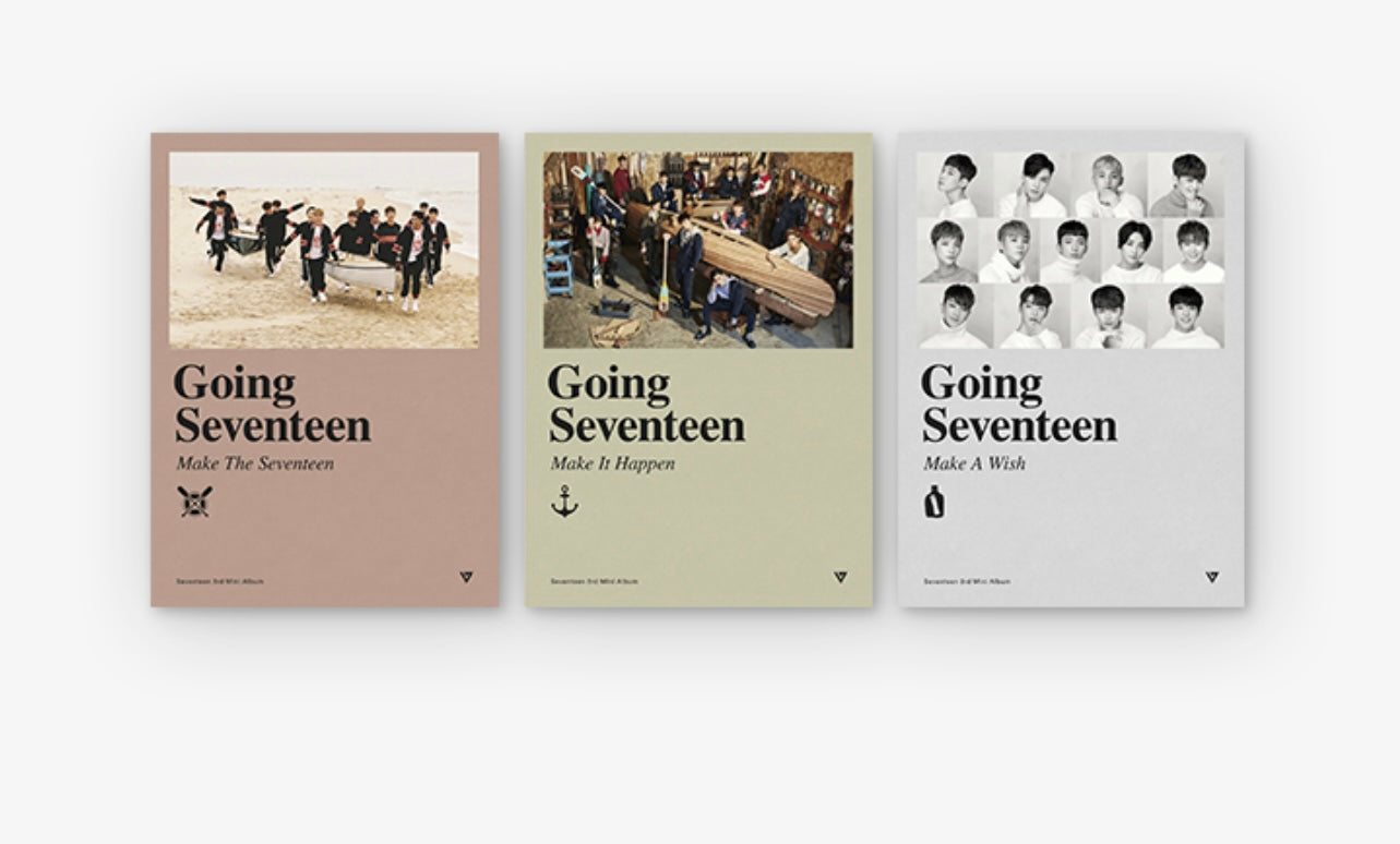 Seventeen 3rd Mini Album "Going Seventeen" [Reprint]