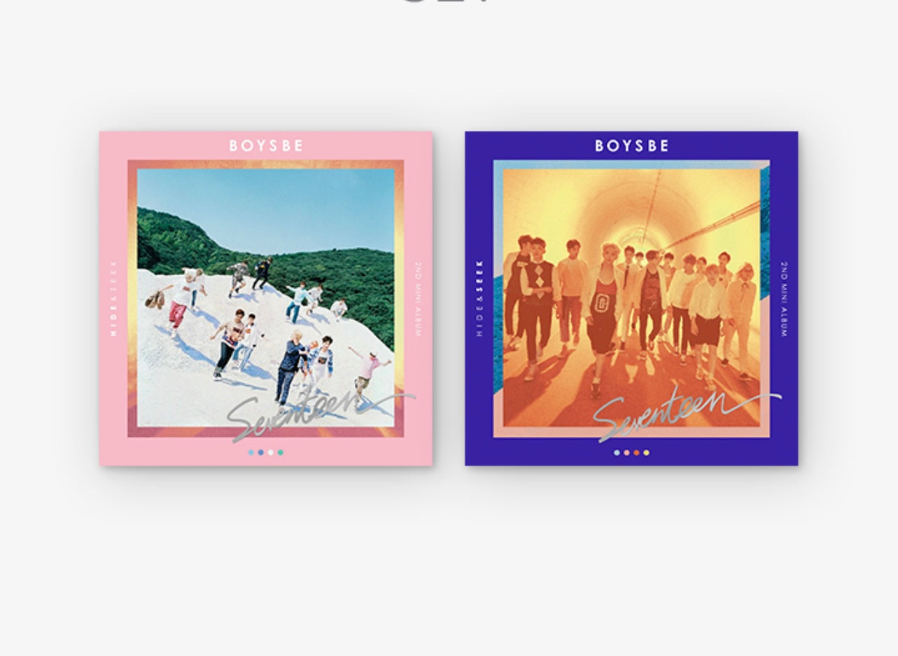 Seventeen 2nd Mini Album: Boys Be [Reprint]