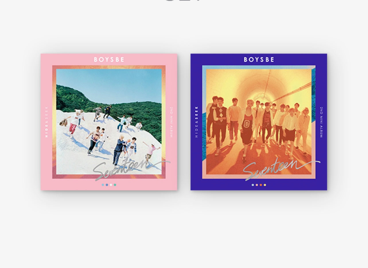 Seventeen 2nd Mini Album "Boys Be" [Reprint]